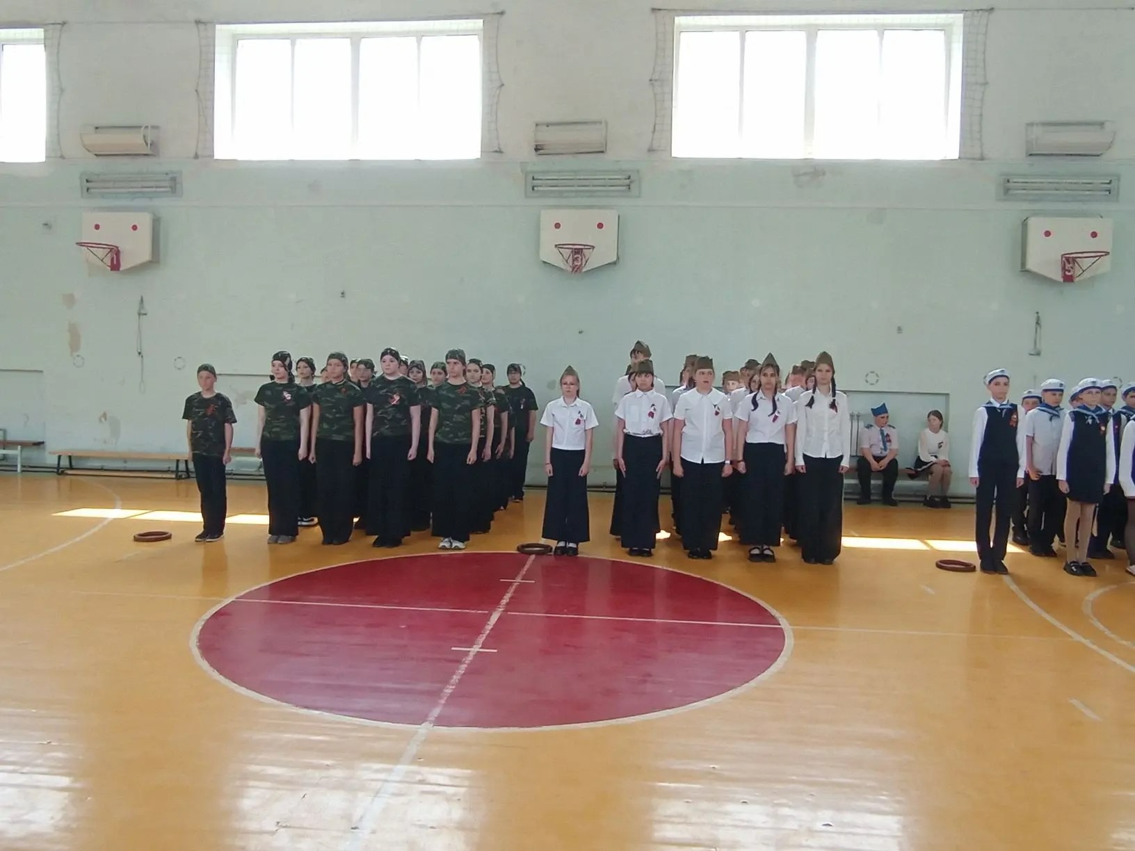 конкурс &amp;quot;Строя и песни&amp;quot;.